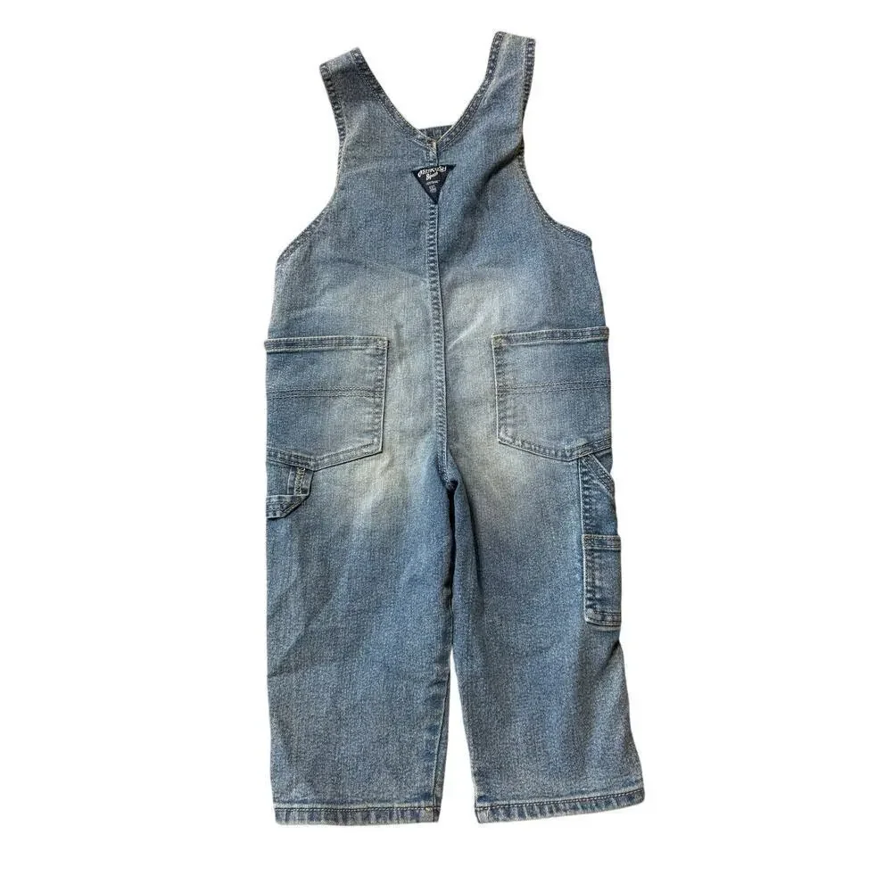 OshKosh B'Gosh Carpenter Deinm/Jean Overalls size 2T